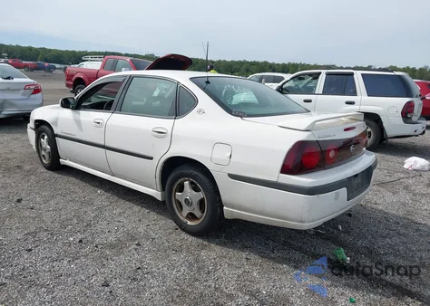 2002 Chevrolet Impala Ls z USA, uszkodzony, nr VIN 2G1WH55K129243635
